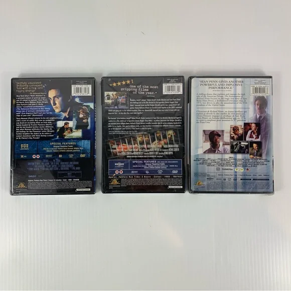 3 DVD Lot Sean Penn State of Grace, Colors, Assassination of Richard Nixon New - Picture 2 of 12